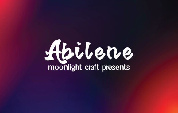 Abilene Font: A Handwritten Typeface for a Polished Brand