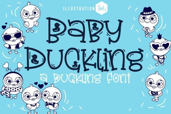 Baby Duckling Font: A Whimsical Typeface for Your Brand