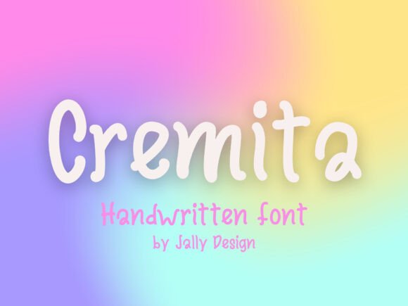 Cremita: A Playful Script Font for Editorial Design