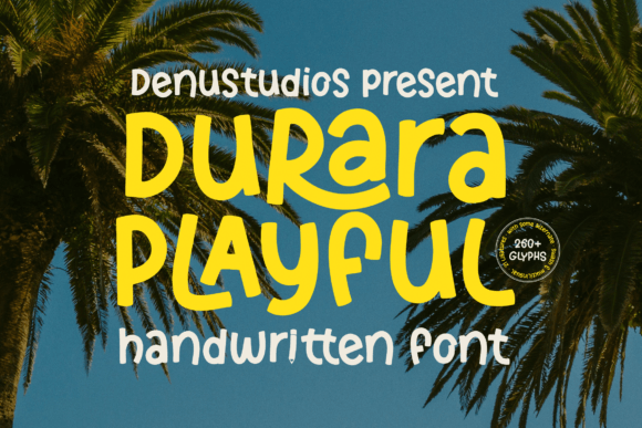 Durara Playful: The Handwritten Font That Makes Campaigns Feel Human
