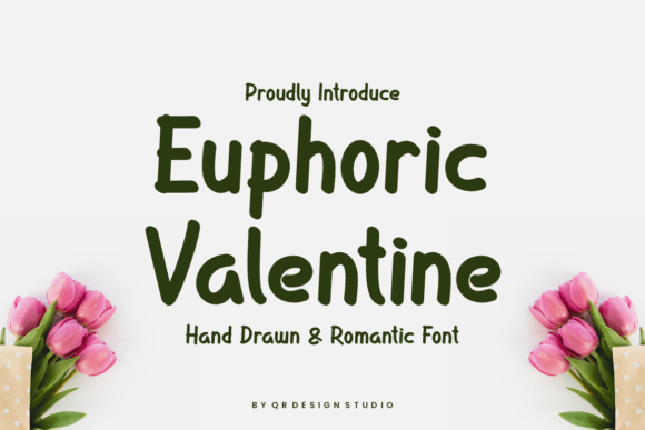 Euphoric Valentine: A Romantic Handwritten Font for Modern Web Design