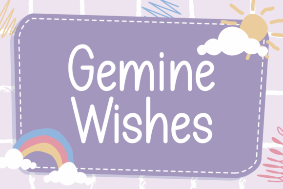 Gemine Wishes: A Warm Handwritten Typeface for Authentic Branding