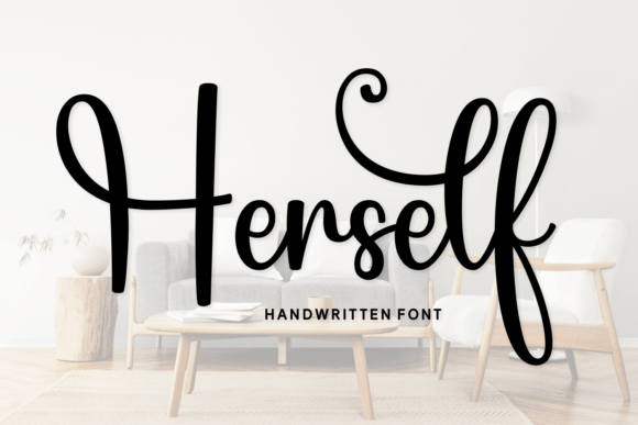Herself: A Script Font with Soul for Real-World Design