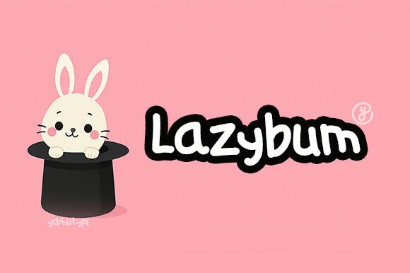 Lazybum Typeface Review: A Relaxed Script for Casual Branding