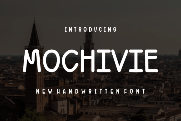 Mochivie: A Warm, Expressive Script for Creative Projects