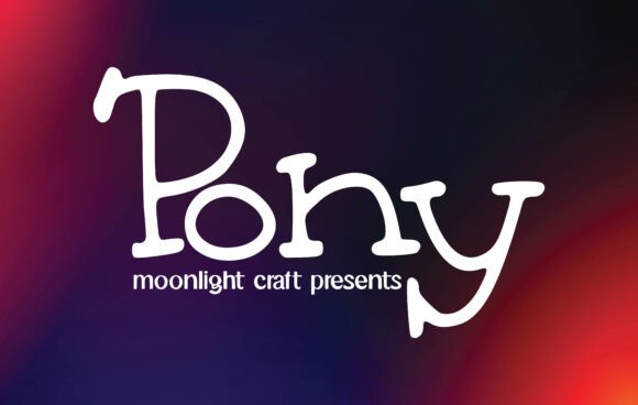 Pony Font Review: A Handwritten Typeface for Modern Brand Identity