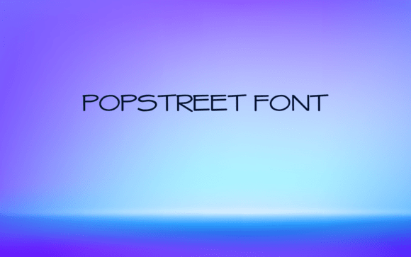 Popstreet: The Handwritten Typeface for Authentic Branding