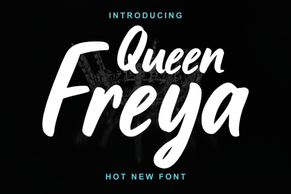 Queen Freya Font Review: A Playful Script for Creative Branding