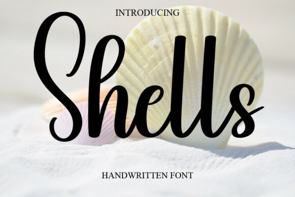 Shells Typeface: A Sweet Script for Handmade Branding
