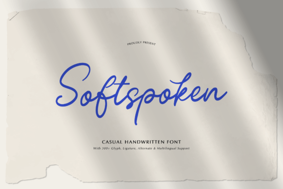 Softspoken: A Handwritten Font That Feels Just Right