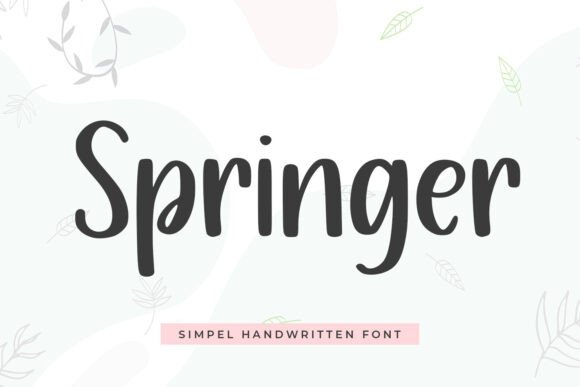 Springer Font Review: A Timeless Script for Strong Brand Campaigns