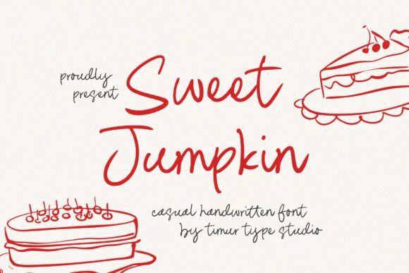 Sweet Jumpkin: A Playful Handwritten Font for Engaging Editorial Design