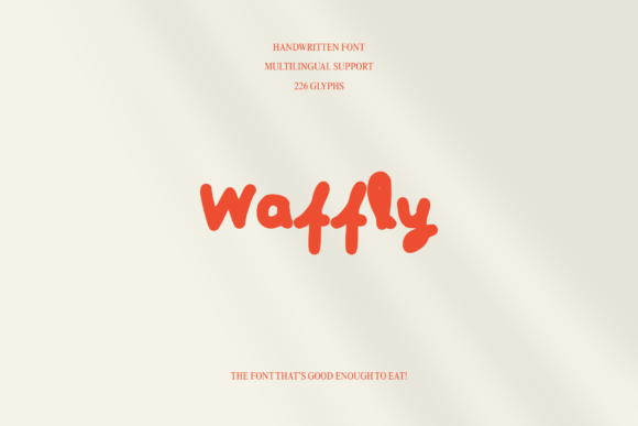 Waffly Font – A Sweet Script for Memorable Brand Content