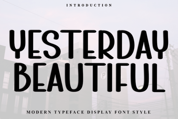 Yesterday Beautiful: A Timeless Handwritten Font for Authentic Branding